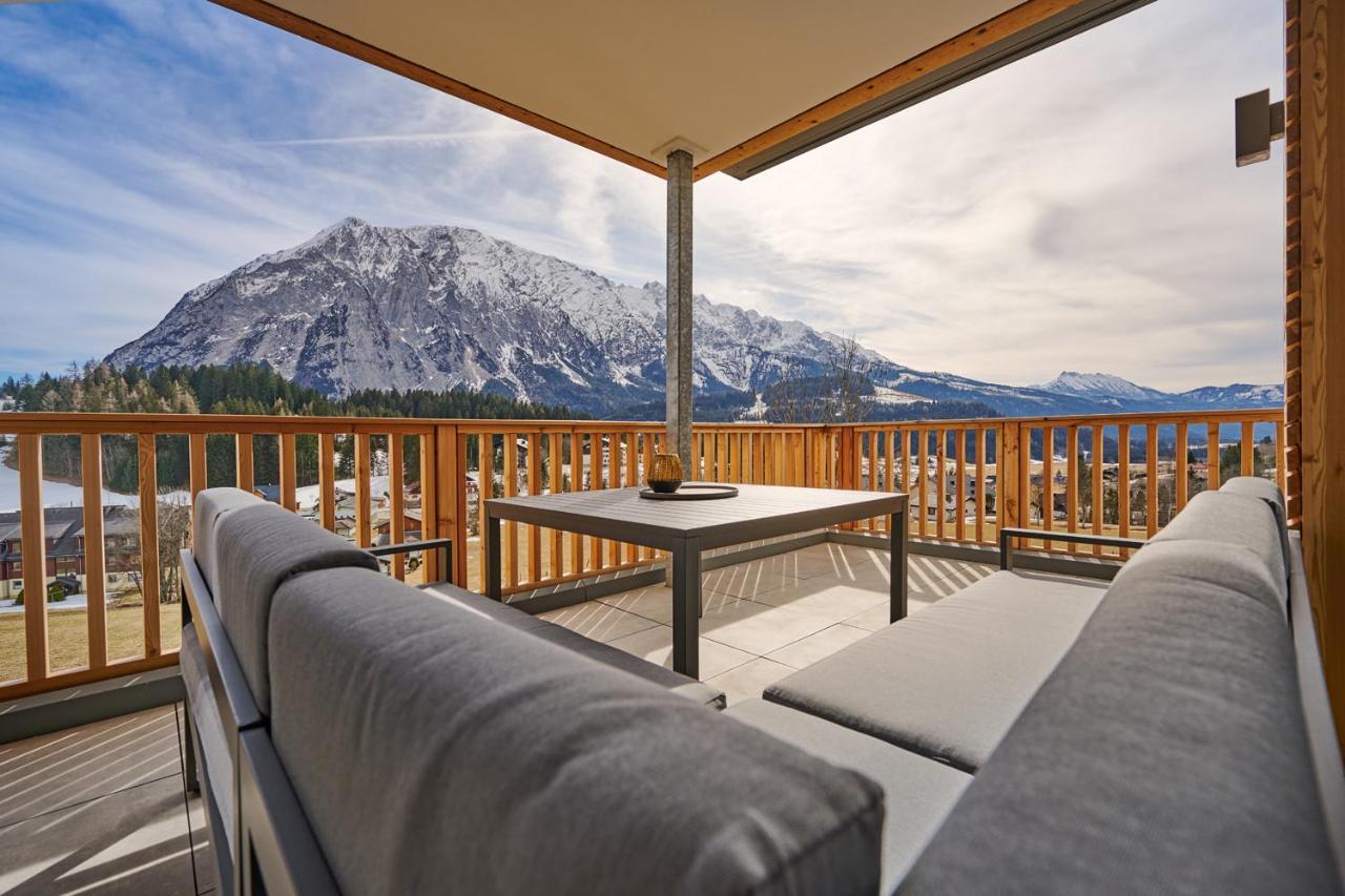 Die Tauplitz Lodges - Adler Auszeit Lodge D6 By Aa Holiday Homes Exterior photo